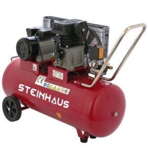 Compresor aer Steinhaus PRO-COM100, 100l, 2200 W, 3 CP, 8bari, 290 L/min