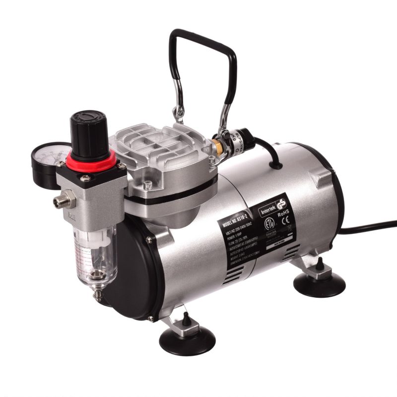 Compresor pentru Aerograf cu Filtru si Regulator AS18-2