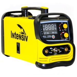 Inventor sudura cu sarma cu flux MIG/TIG/MMA Intensiv MIG 130d, 130 A curent maxim de sudare, 230 V, 0.8-0.9 mm diametru maxim sarma