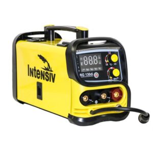 Inventor sudura cu sarma cu flux MIG/TIG/MMA Intensiv MIG 130di, 130 A curent maxim de sudare, 230 V, 0.8-0.9 mm diametru maxim sarma
