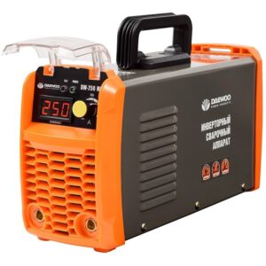 Invertor de sudura Daewoo DW 250 MMA, 250 A, electrod 1.6-5 mm, 220 V, 4.5 kg