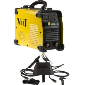 Invertor de sudura industrial Velt MMA 140, 140 A, 230 V, electrod 1.6-3.25 mm, 4.3 kg, accesorii incluse