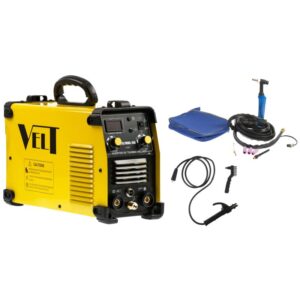 Invertor de sudura profesional Velt TIG/MMA 180, 180 A, 230 V, 14 kg, accesorii incluse