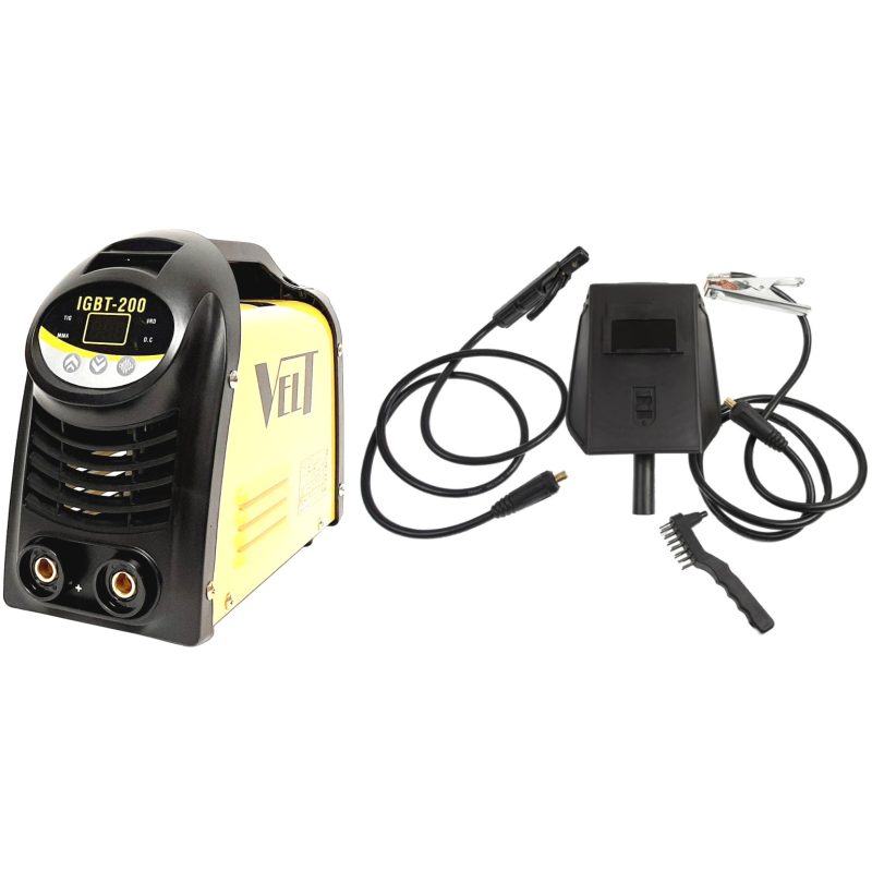 Invertor sudura DC Profesional Velt IGBT 200, functie lift TIG, VRD