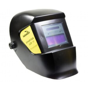 Masca de sudura Intensiv SPARTAN 11, 2 senzori, 90x32 mm, display cristale lichide, clasa optica 1/2/1/2