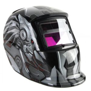 Masca de sudura Intensiv TRANSFORMERS 9-13, 2 senzori, 92x42 mm, display cristale lichide, incarcare solara + baterii